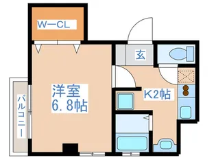 セラヴィ【1階】の間取り