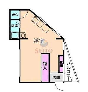 池田南桜塚ビル【3階】の間取り