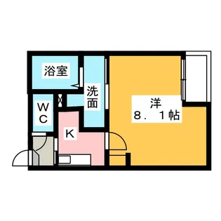エル前之輪【1階】の間取り