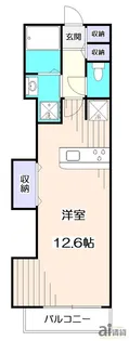 シャトー所沢【1階】の間取り