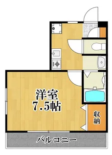 アゼリアハウス【1階】の間取り