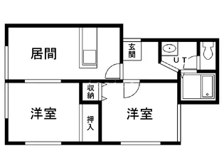 フルハウスリバティ7号棟【1階】の間取り