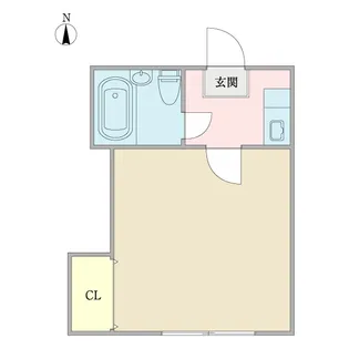 アパートメントハウス雅【1階】の間取り
