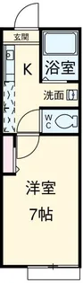 プランドールK&A【2階】の間取り