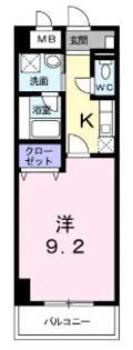 グロースリング【2階】の間取り