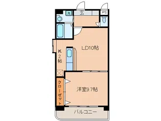 カルチャ-御成通【9階】の間取り