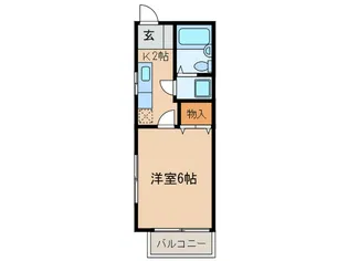 フジミエ-ル【2階】の間取り