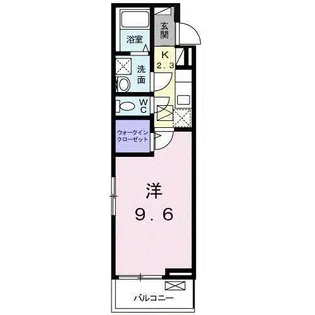 モレーン【1階】の間取り