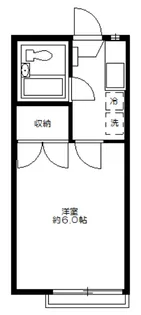 KYハイツ【2階】の間取り
