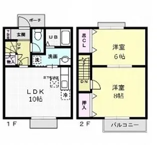 フォアサイト神峰の間取り