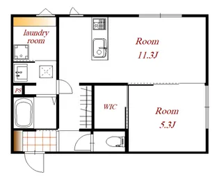 アトラス【1階】の間取り