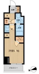 東京都台東区小島1【マンション】の間取り