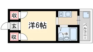さつきマンション【2階】の間取り