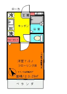 パークウエスト松波【3階】の間取り