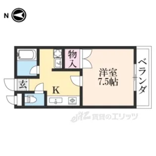 ツイン・ハイツ【2階】の間取り