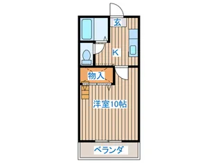 エスポワ-ル保春院【1階】の間取り