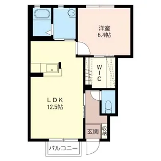 シャーメゾン・パレス【1階】の間取り