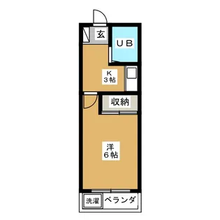 サンスイート碑文谷【3階】の間取り