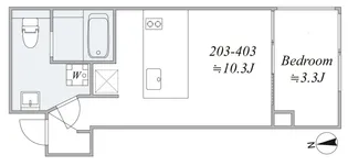 trias193【4階】の間取り