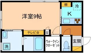 グランノア富山【1階】の間取り