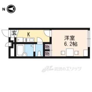 レオパレスMarjoram【2階】の間取り