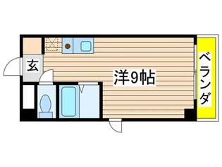 一富士マンション【4階】の間取り