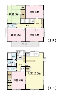 埼玉県さいたま市岩槻区並木1【一戸建】の間取り