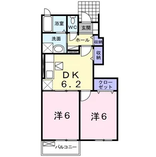アミーチ III【1階】の間取り