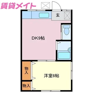 山雄【2階】の間取り