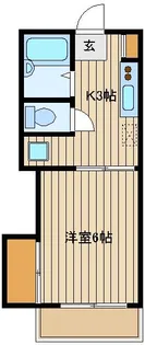 東京都練馬区東大泉1【アパート】の間取り