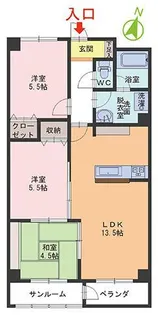 アヴァンティ【5階】の間取り