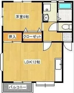 ローズマロウ【1階】の間取り