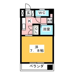 ヴィラ タカクラ【2階】の間取り