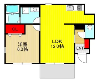 埼玉県川口市大字辻【アパート】の間取り
