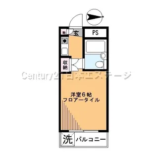 フライトネス中延【2階】の間取り