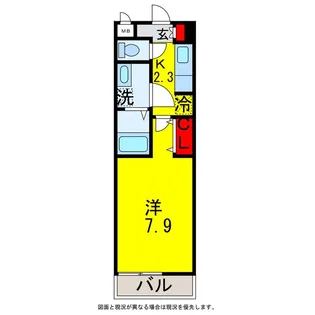 ウッドプレイス【2階】の間取り