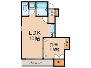 レジデンス中川【2階】の間取り