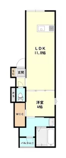 蒲原町アパート【3階】の間取り