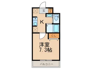 A-City柴田【1階】の間取り