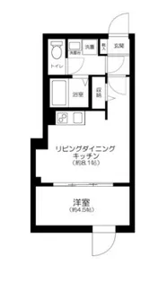 Le Nid 日本橋の間取り