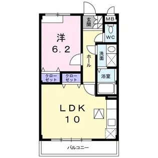愛知県名古屋市千種区天満通1【アパート】の間取り