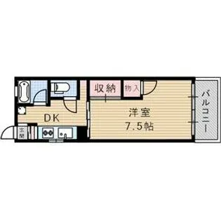 トリス岐阜【3階】の間取り