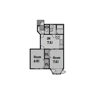 ガーデンプレイスI【2階】の間取り