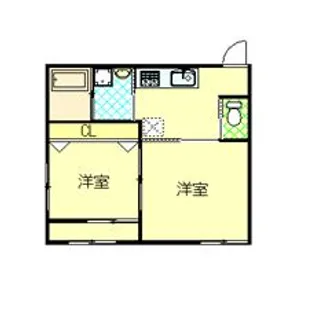 RIROアパート【2階】の間取り