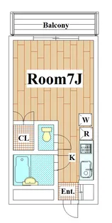 第7三井ビル【3階】の間取り