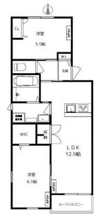 Sirin Kedi【3階】の間取り