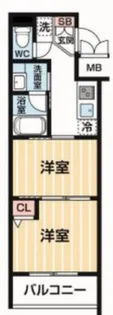 東京都文京区千石3【マンション】の間取り