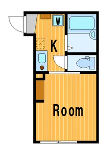 ミルフルール阪東橋【3階】の間取り