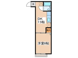Yビレッジ【2階】の間取り
