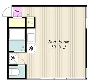 矢部ハイツ【3階】の間取り